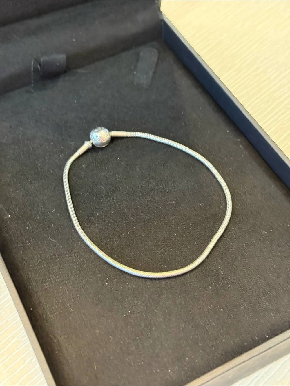 Pandora Moments Snake Chain Bracelet – Sterling Silver – New Without Box